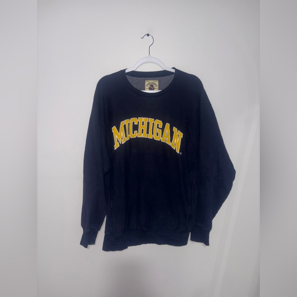 Steve & Barry’s | Navy Michigan Crewneck Sweater